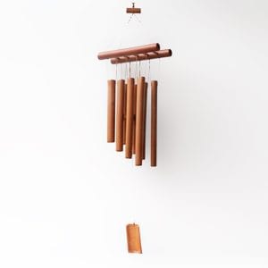 Wood wind chimes