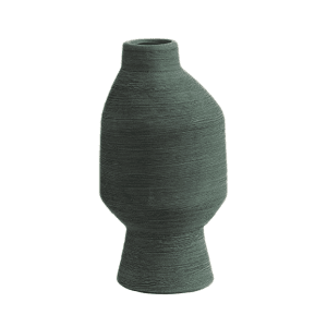 Modern green vase